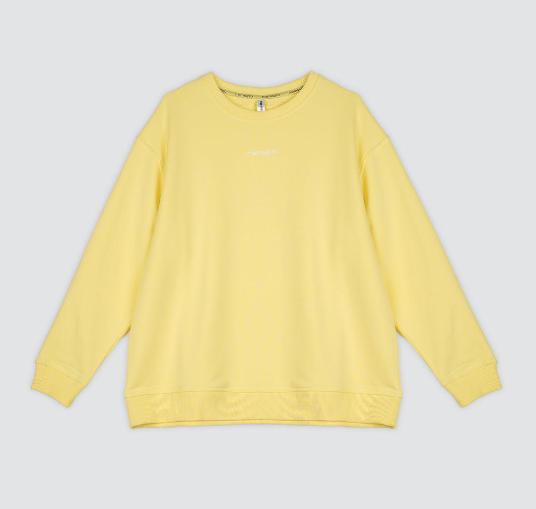 

Свитшот женский Marmalato 1047-006 желтый S/M, 1047-006