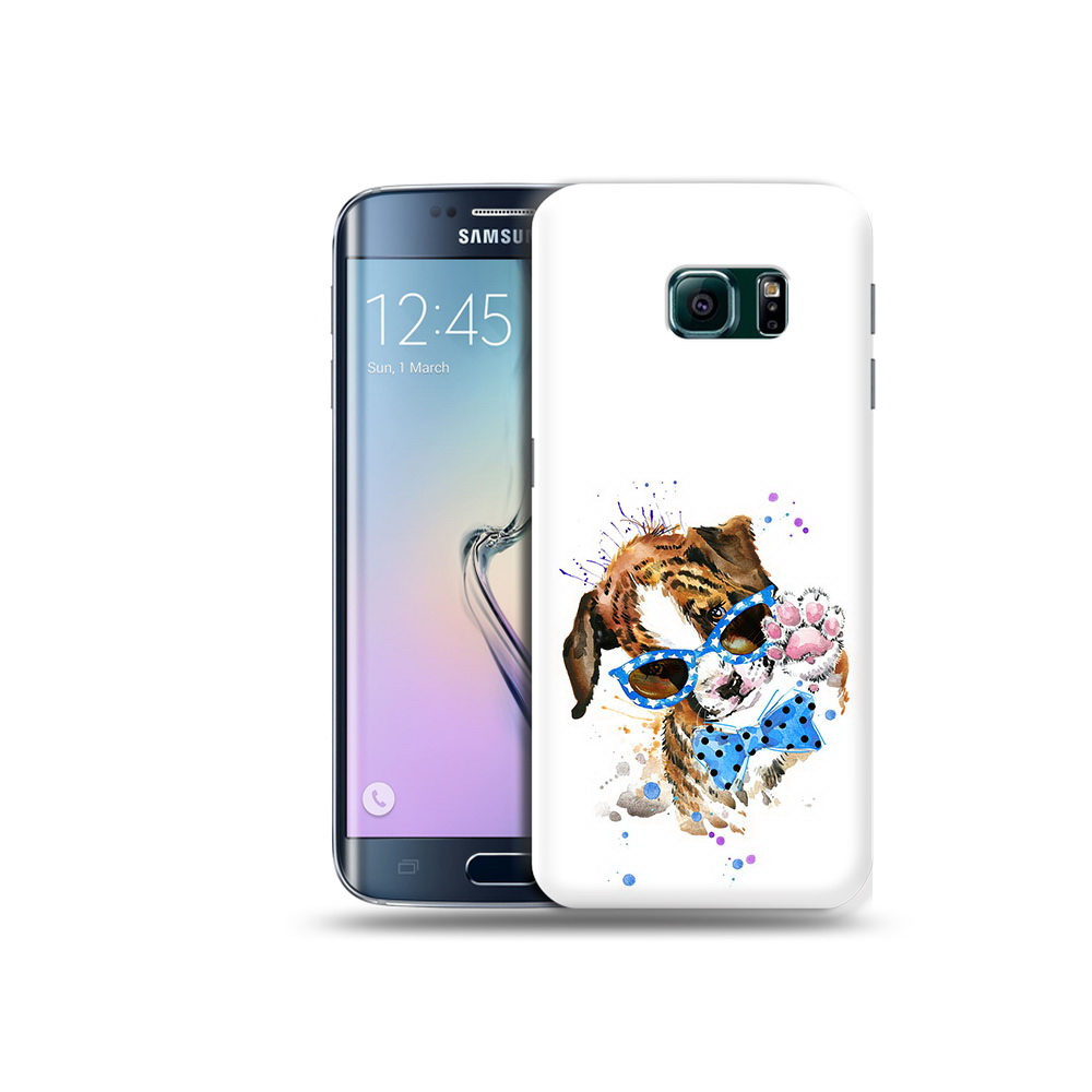 

Чехол MyPads Tocco для Samsung Galaxy S6 Edge лапочка, Прозрачный, Tocco