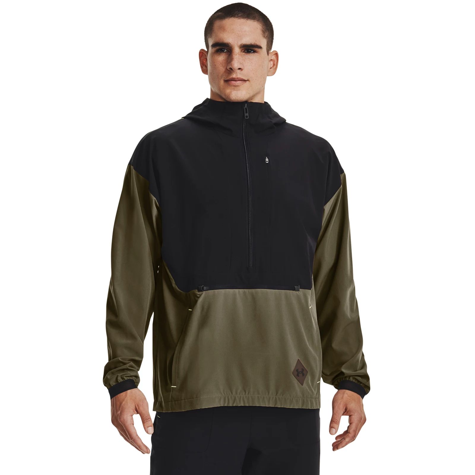 фото Ветровка мужская under armour ua terrain anorak бежевая lg