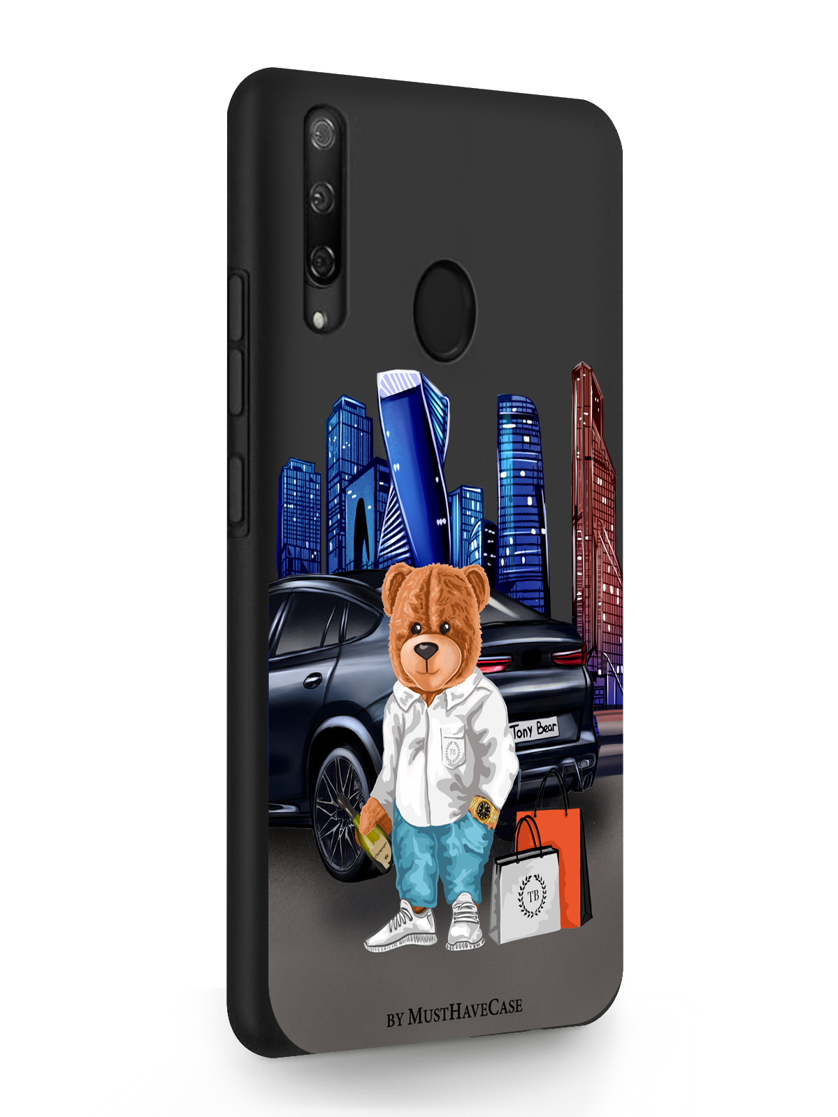 

Чехол MustHaveCase Huawei P Smart Z Тони Москва Сити черный, Черный;синий;коричневый, Huawei P Smart Z Tony Moscow city/ Тони Москва Сити