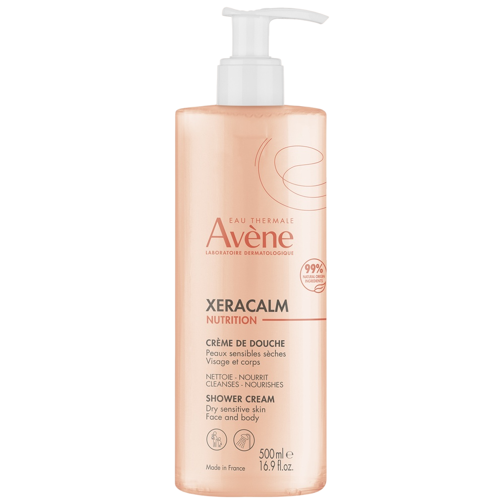 Крем-гель для душа Avene XeraCalm Nutrition Легкий питательный очищающий 500 мл