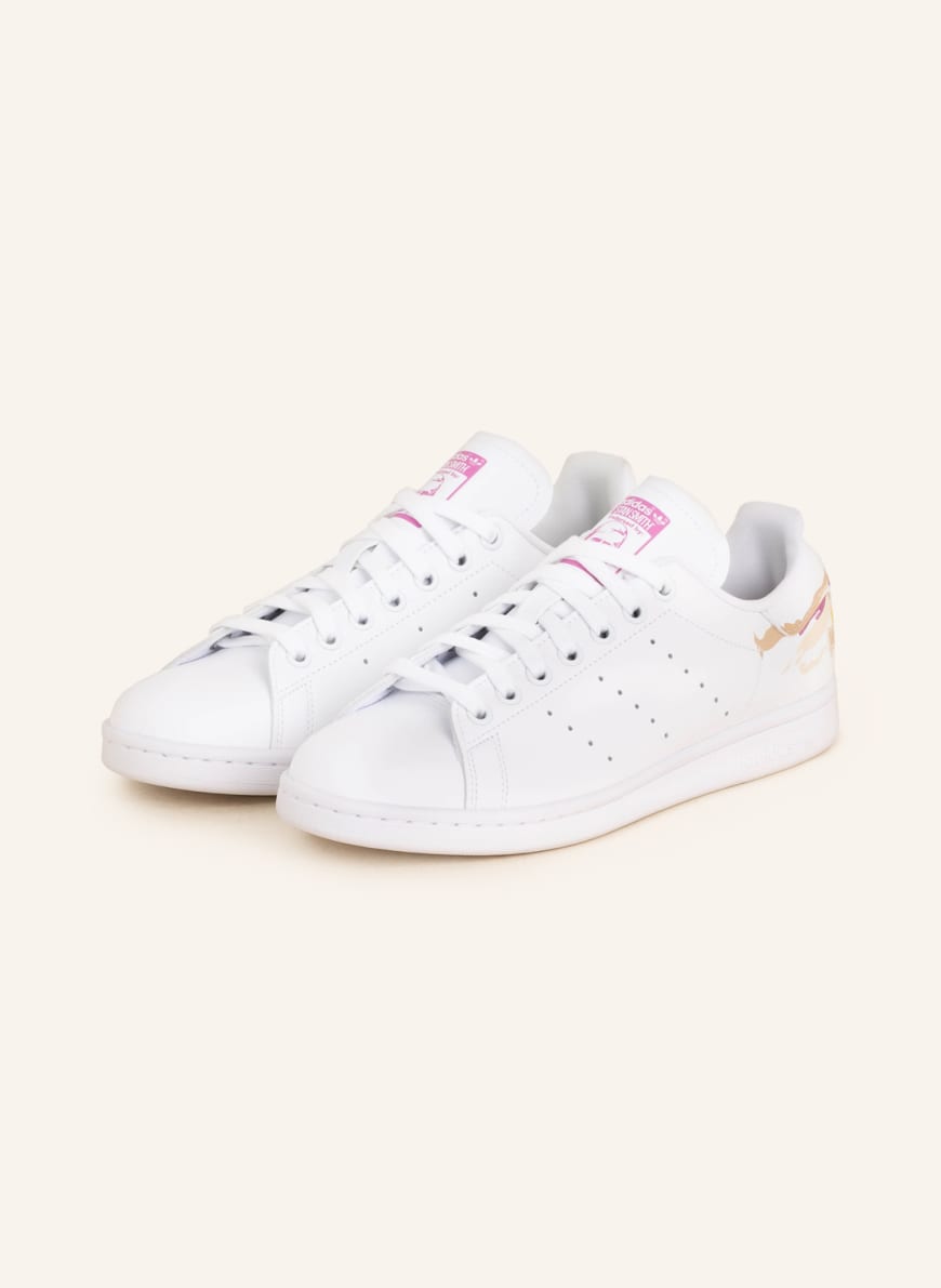 

Кеды женские Adidas 1001302365 белые 41 RU (доставка из-за рубежа), 1001302365