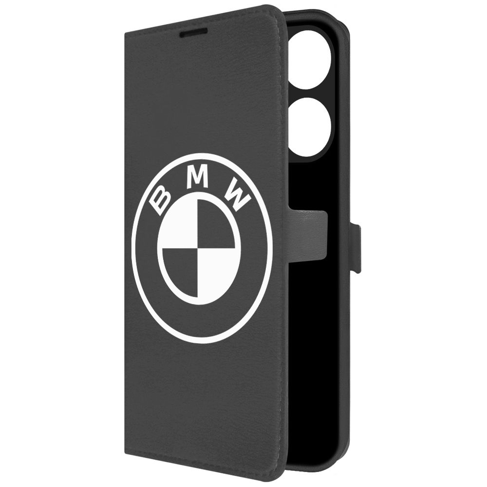 

Чехол-книжка Krutoff Eco Book для Tecno Pop 7 BMW черный