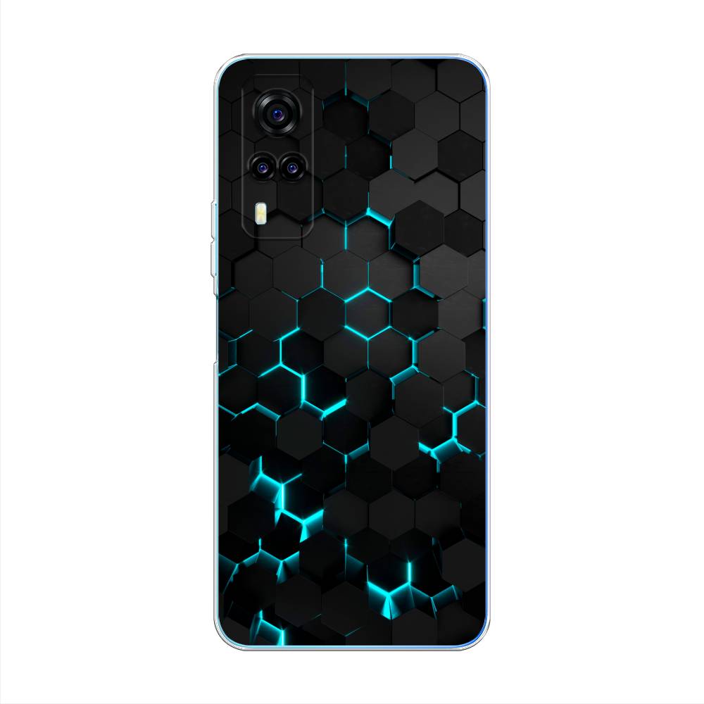 

Чехол Awog "Соты бирюзовые" для Vivo Y31, Разноцветный, 263750-3