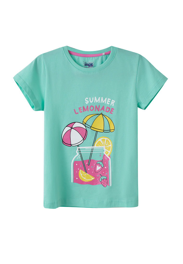 

Футболка детская Max&Jessi SS22C41501620 цв. бирюзовый р. 92, SS22C41501620