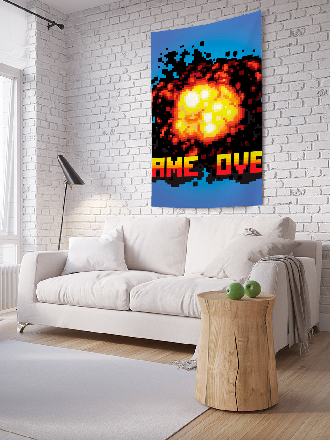 

Вертикальное фотопанно на стену JoyArty Конец игры 100x150 см, Конец игры