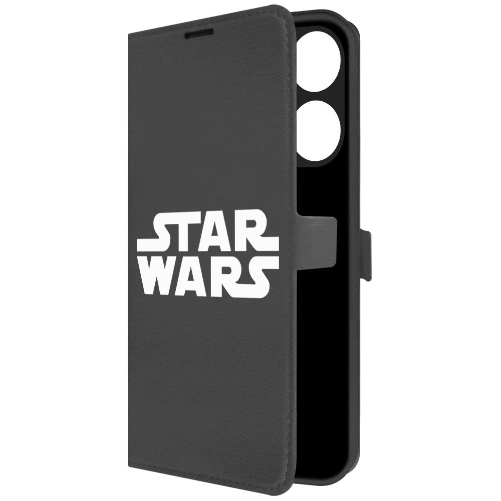 

Чехол-книжка Krutoff Eco Book для Tecno Pop 7 Star Wars черный
