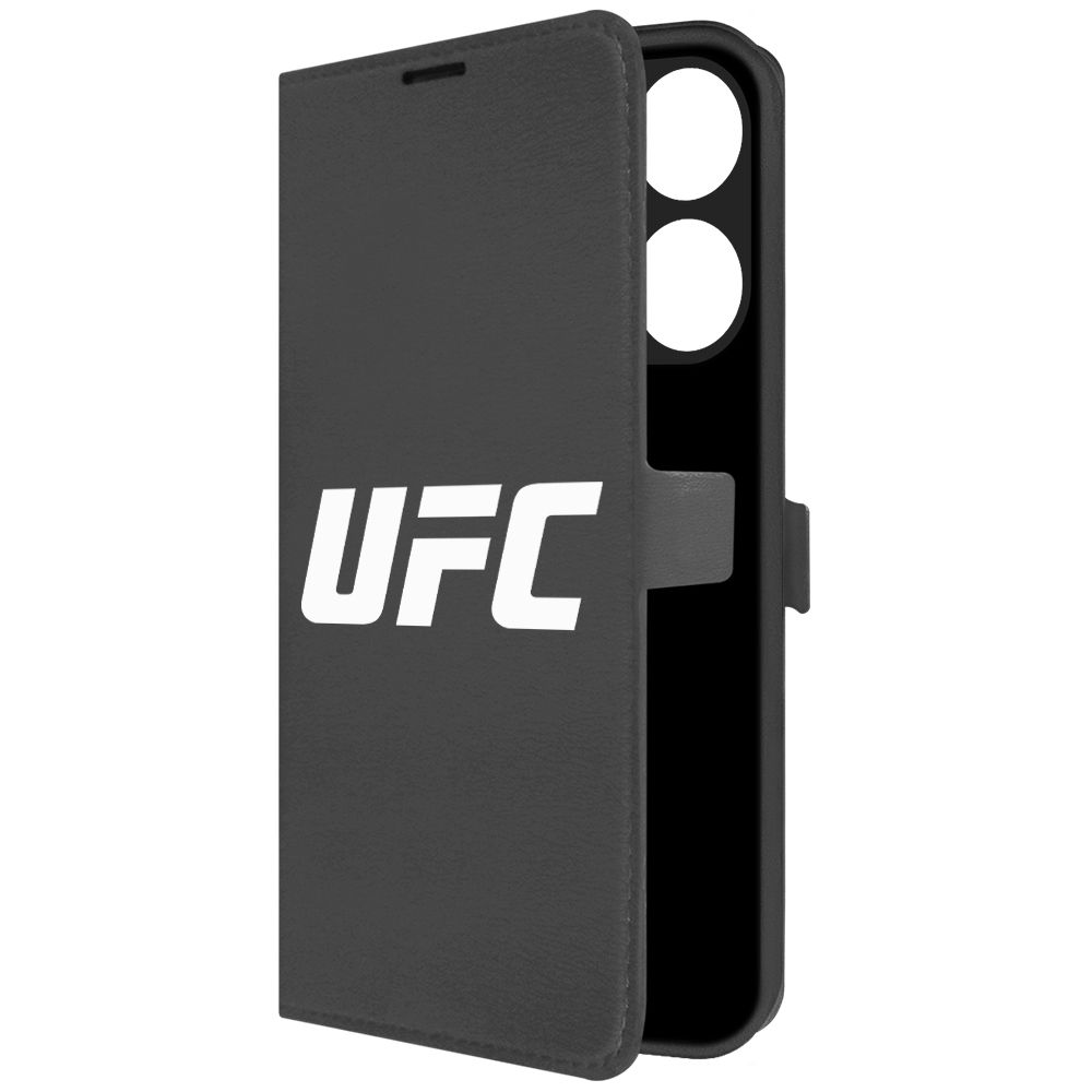 

Чехол-книжка Krutoff Eco Book для Tecno Pop 7 UFC черный