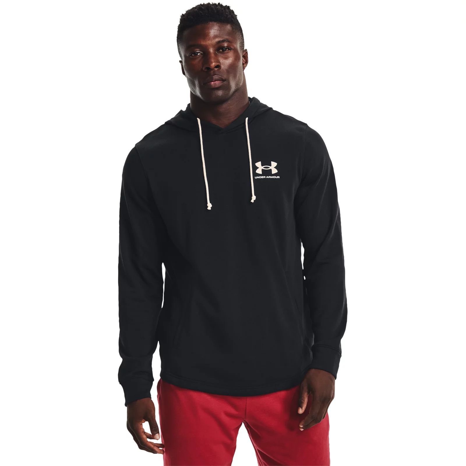 

Толстовка мужская Under Armour 1370401-001 черная LG, Черный, 1370401-001