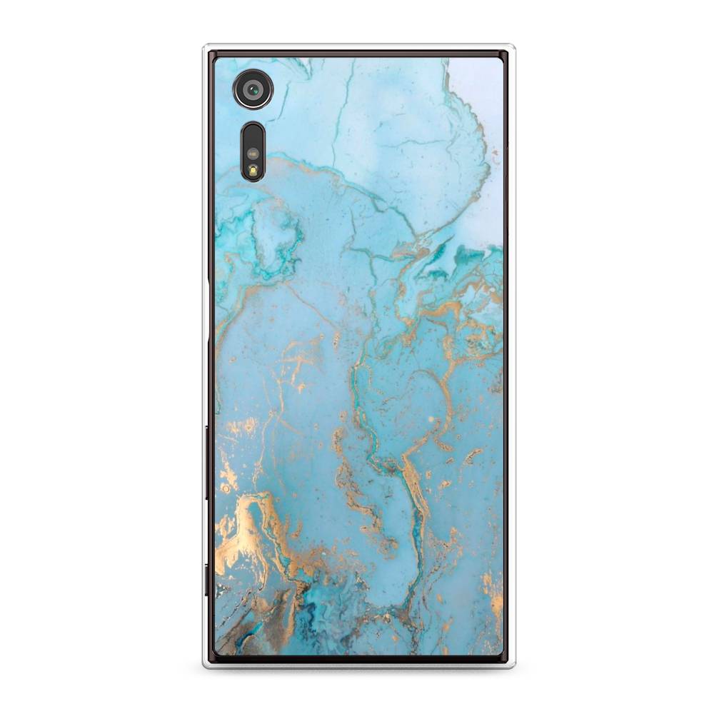 

Чехол Awog на Sony Xperia XZ "Голубой мрамор рисунок", Разноцветный, 51450-3