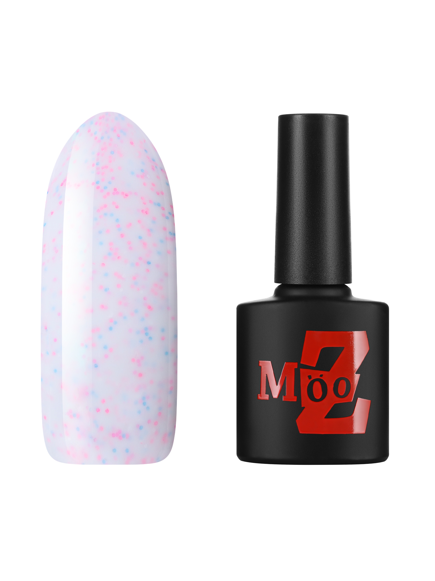 

Гель лак для ногтей MOOZ Cake Pops №184 с хлопьями шеллак для маникюра и педикюра 9 мл