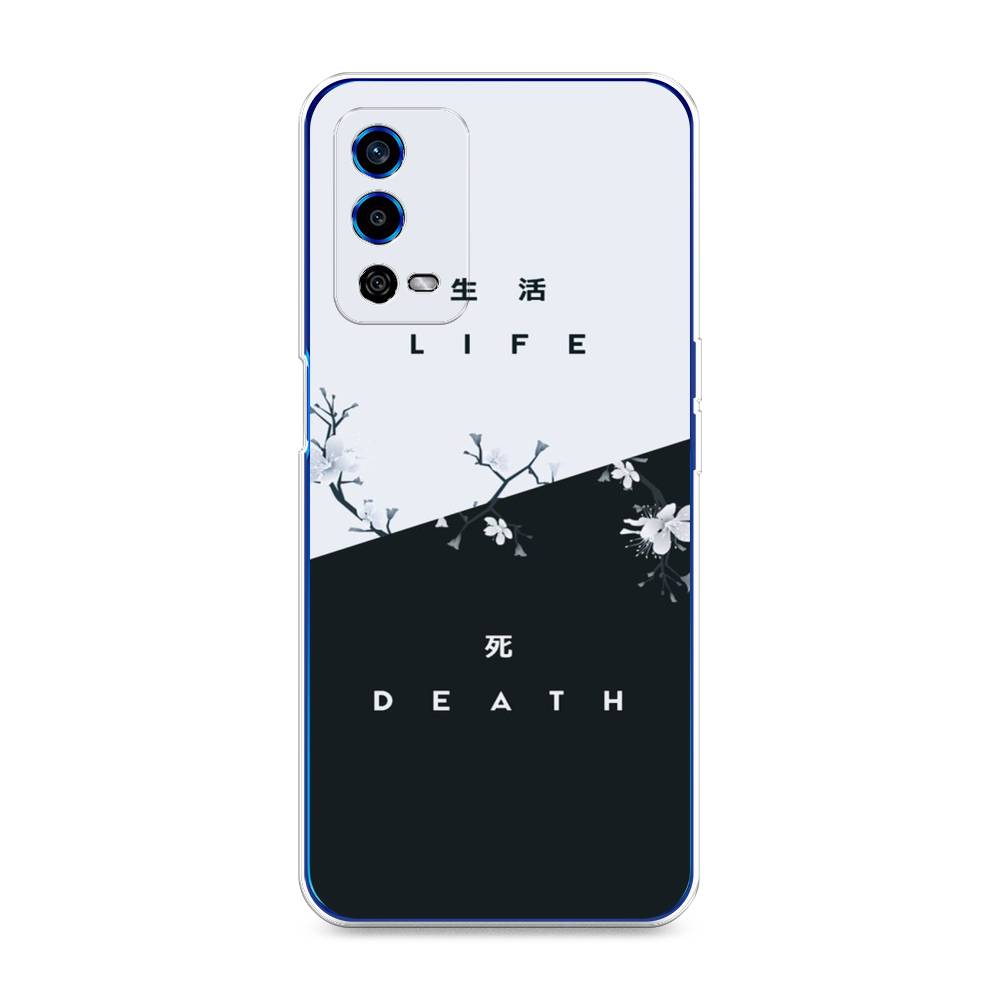 

Чехол Awog на Oppo A55 4G "Life and death", Разноцветный, 259150-7