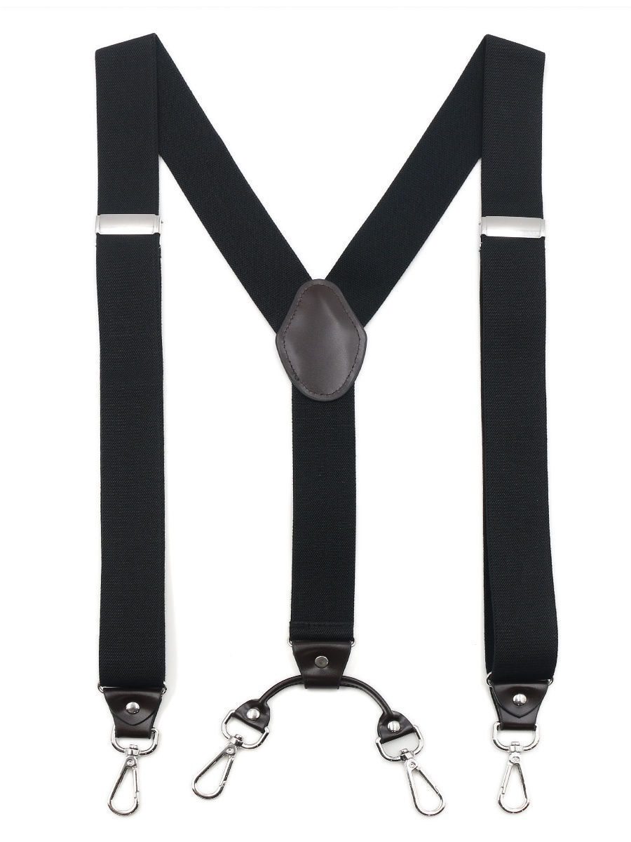 Подтяжки унисекс GENTLETEAM Suspenders-1 черные