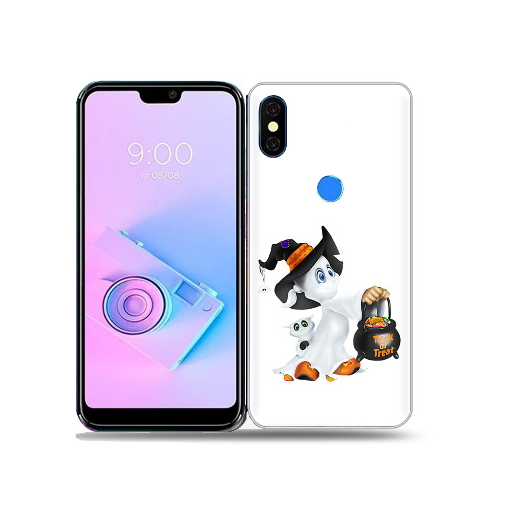 Чехол MyPads Tocco для BQ 5731L Маленький призрак