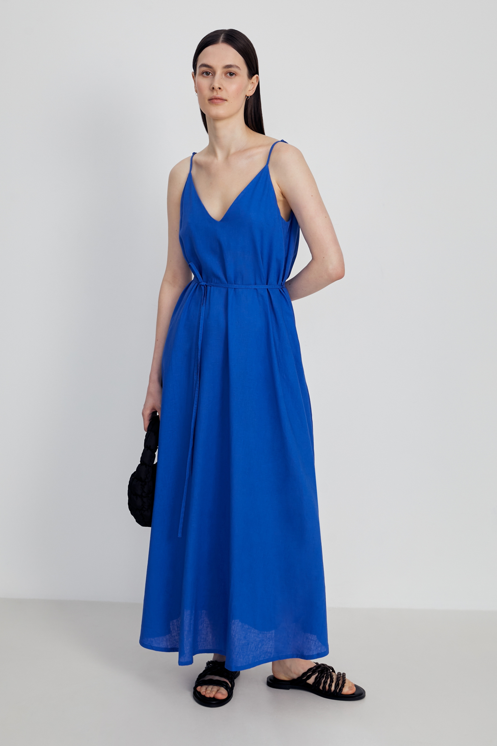Платье женское Finn Flare FSE11066 синее XS