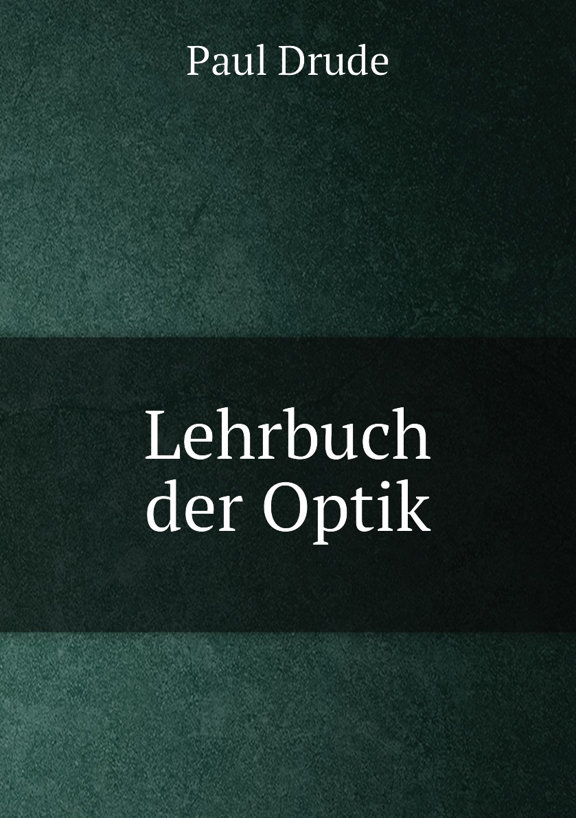 

Lehrbuch der Optik
