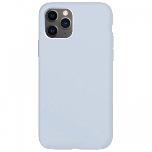 фото Чехол для iphone 12 mini silicone голубой nobrand