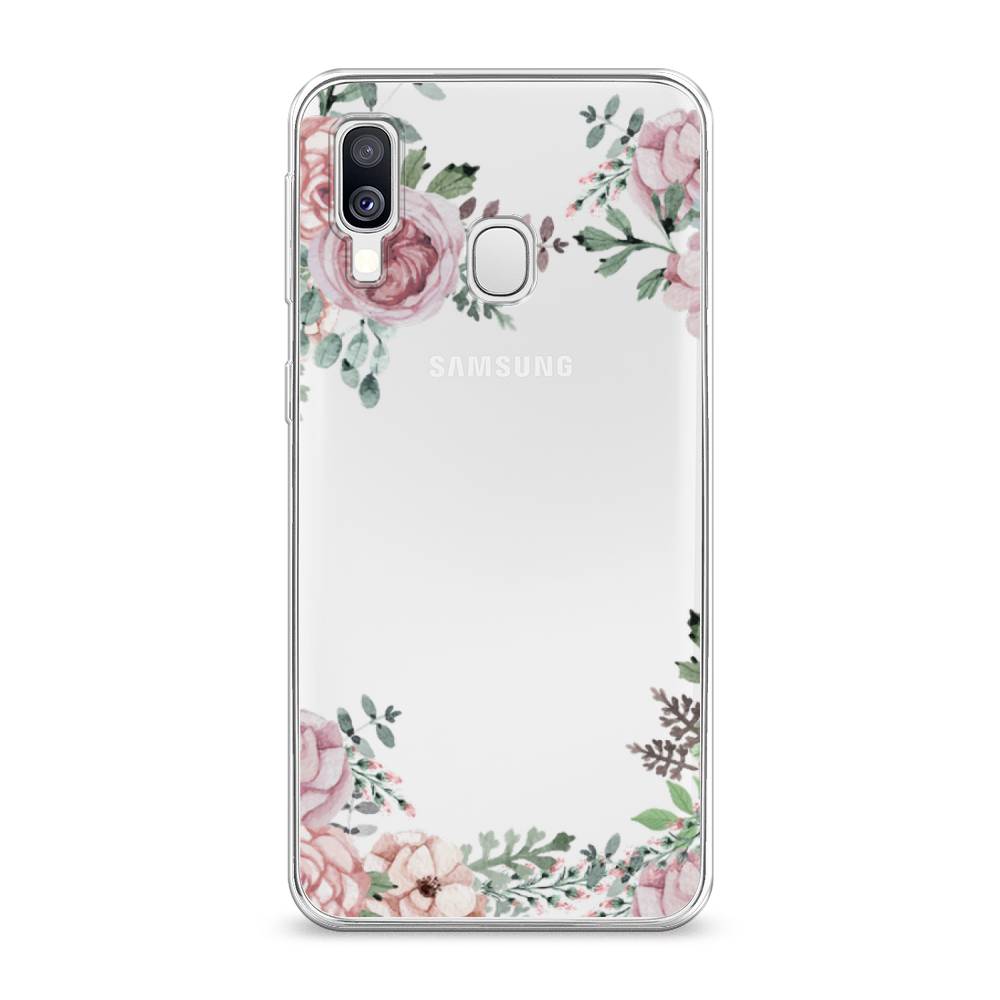 

Чехол Awog на Samsung Galaxy A40 "Нежные розы акварель", Разноцветный, 28050-8