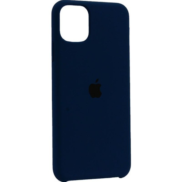 фото Чехол для iphone 12/12 pro silicone синий nobrand