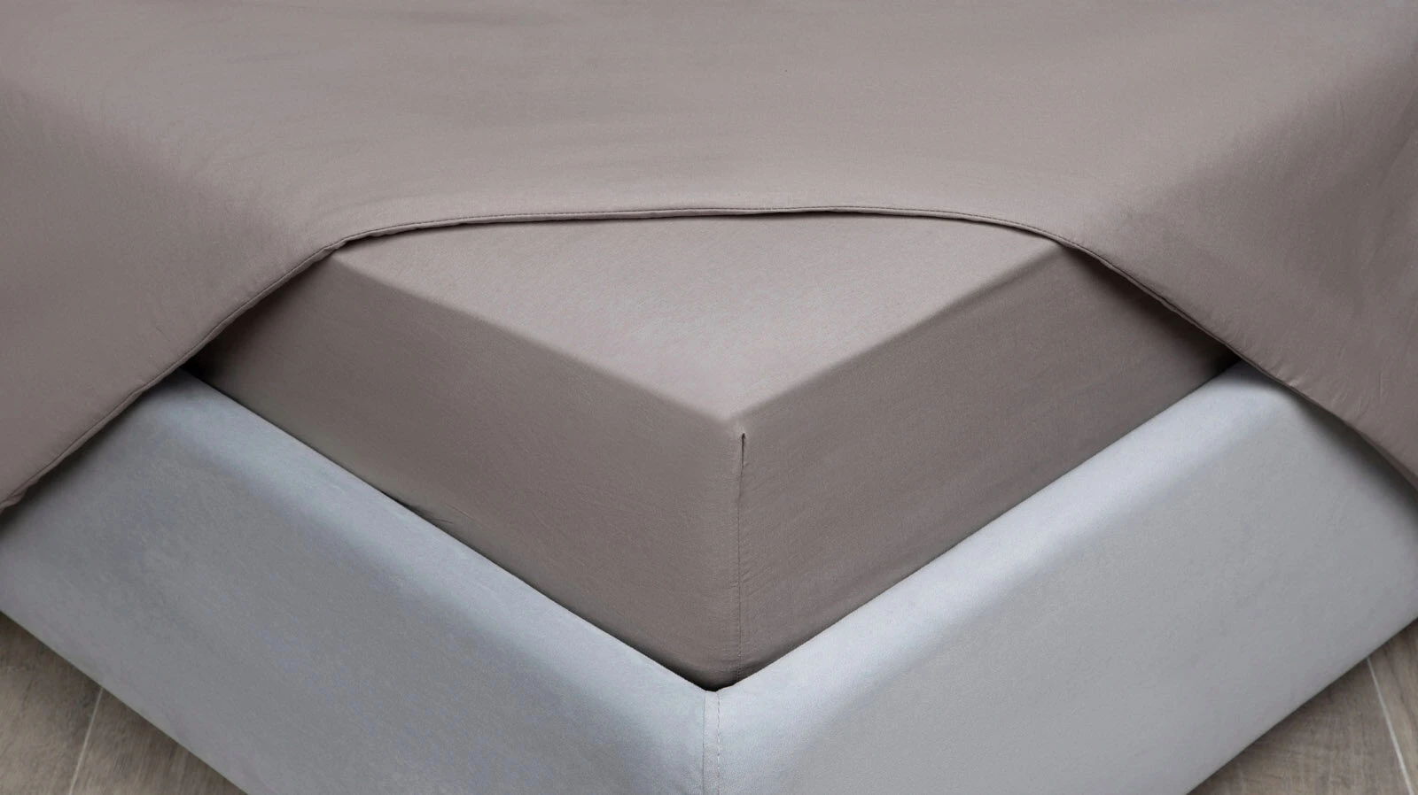 

Простыня на резинке Askona (Аскона) Comfort Cotton Светло-серый 90x200, Cotton