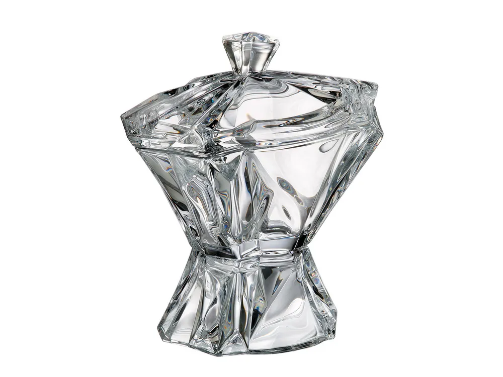 

Конфетница на ножке с крышкой Crystalite Bohemia Enigma 27 см, 348380002
