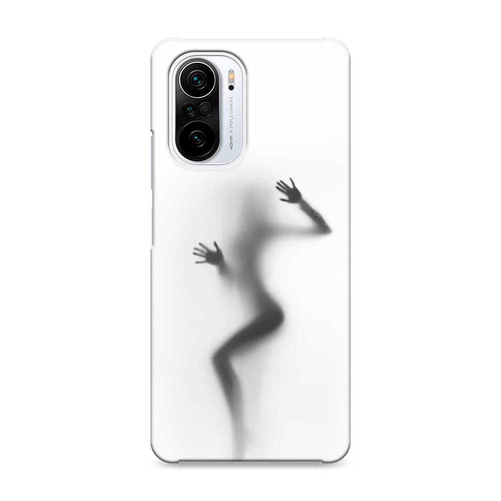 

Пластиковый чехол "Девушка в душе" на Xiaomi Poco F3, 310120-5