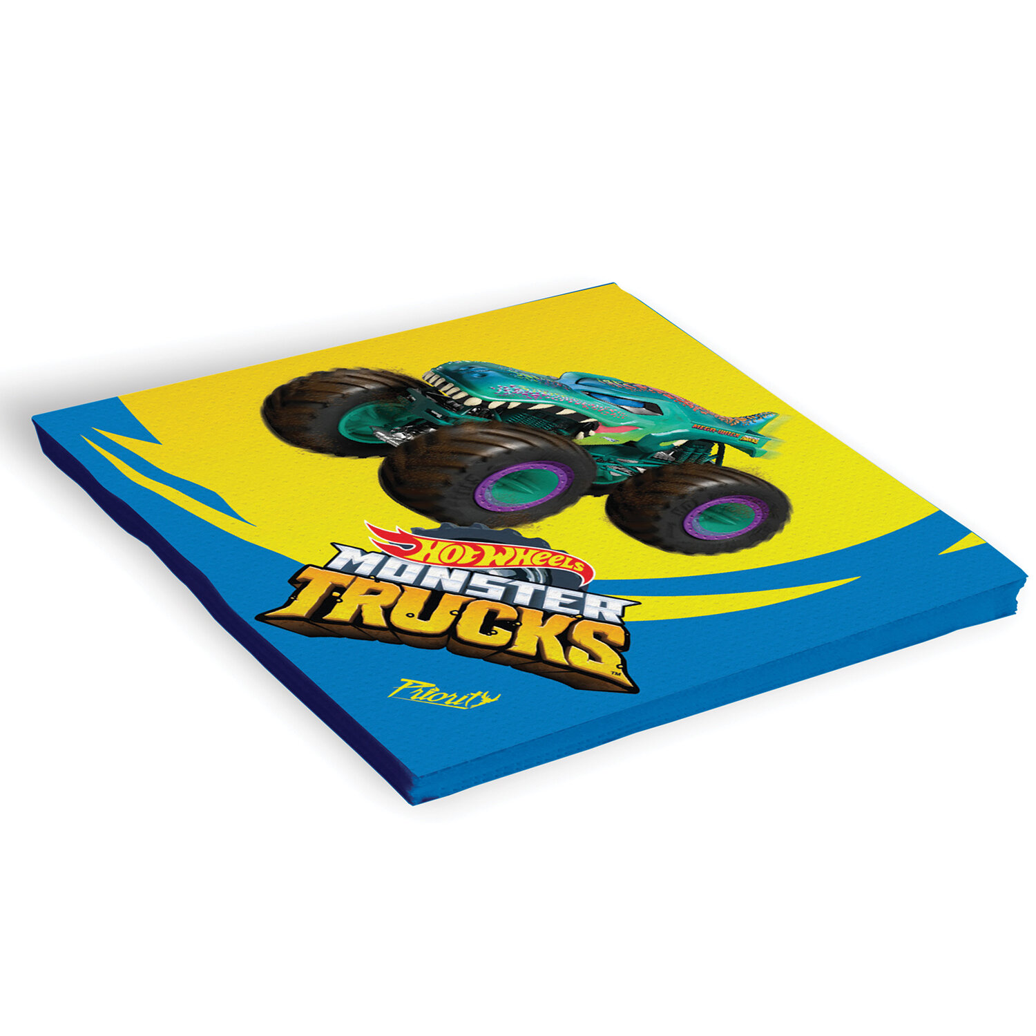 

Набор из 3 шт, Салфетки бумажные 33х33 см, 12 шт., "Hot Wheels" PRIORITY, 3-х слойные, БП-, Разноцветный, 120164038