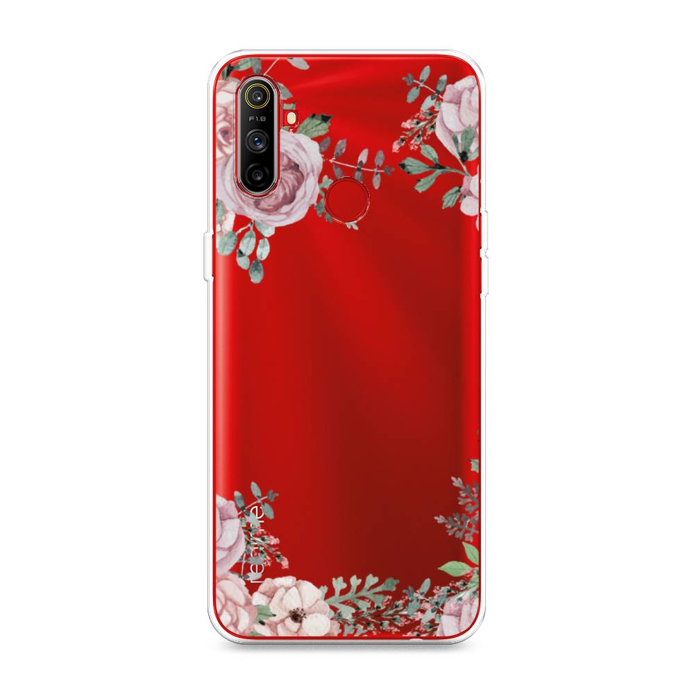 

Чехол Awog на Realme C3 "Нежные розы акварель", Разноцветный, 253050-8