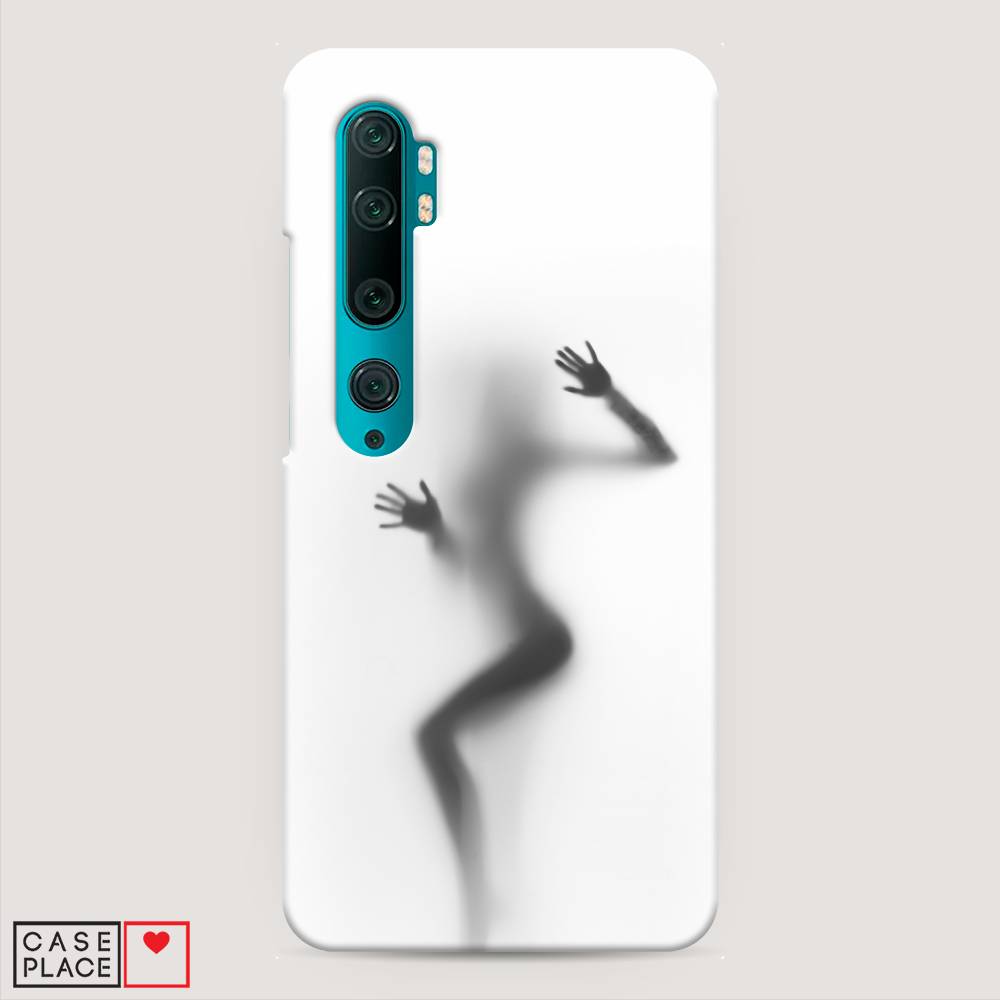 

Пластиковый чехол "Девушка в душе" на Xiaomi Mi Note 10, 37320-5