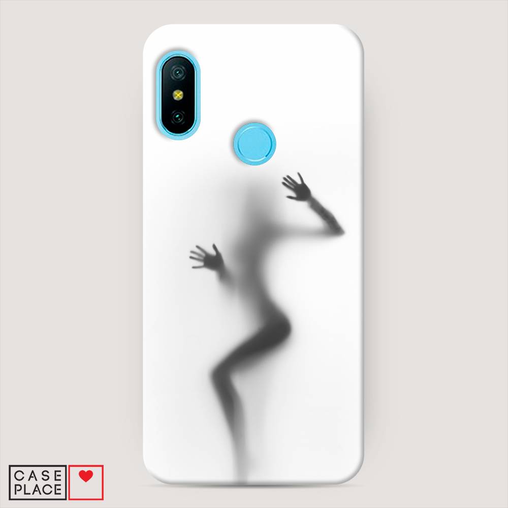 

Пластиковый чехол "Девушка в душе" на Xiaomi Mi A2 Lite, 34220-5