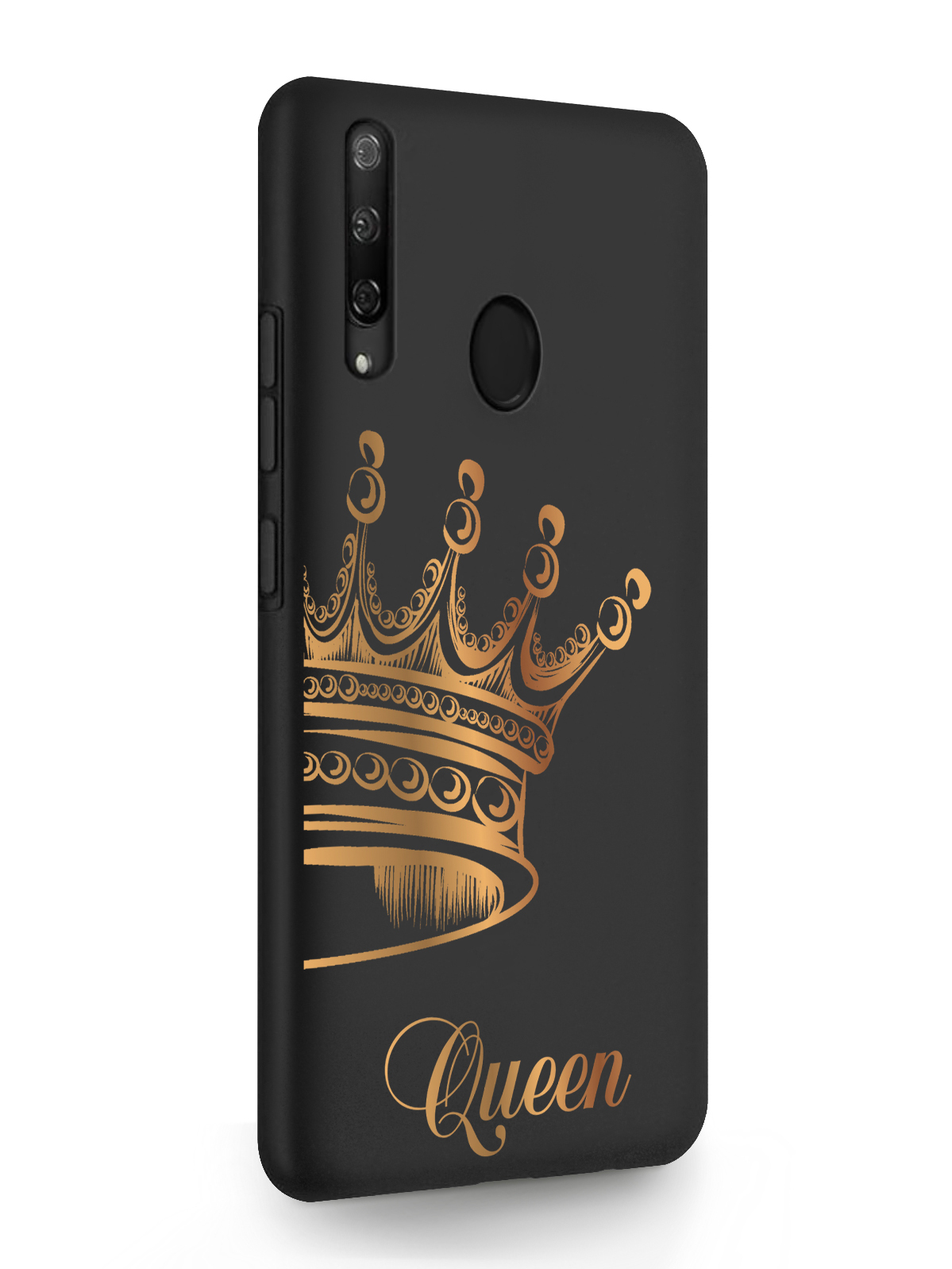 фото Чехол musthavecase huawei p smart z парный чехол корона queen черный