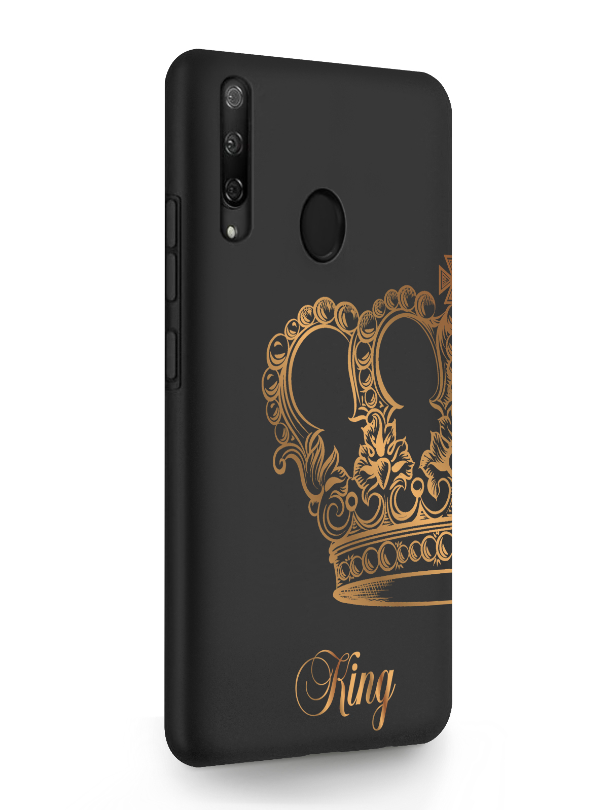 

Чехол MustHaveCase Huawei P Smart Z Парный чехол корона King черный, Золотистый;черный, Huawei P Smart Z Парный чехол корона King