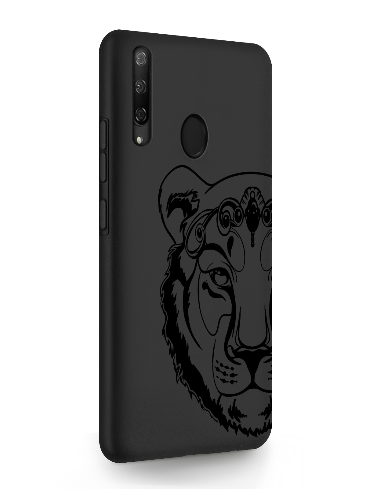 

Чехол MustHaveCase Huawei P Smart Z Львица черный, Huawei P Smart Z Львица