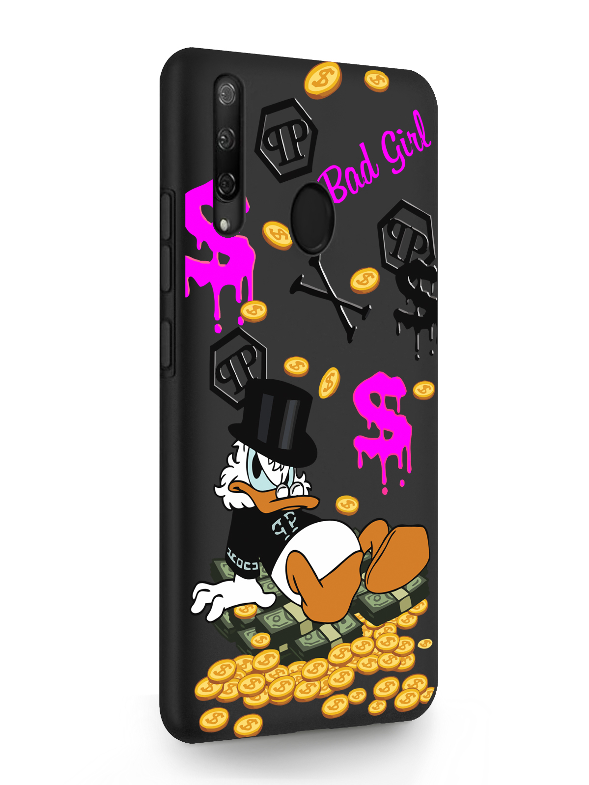 

Чехол MustHaveCase Huawei P Smart Z Богатая Утка Bad Girl черный, Черный;розовый, Huawei P Smart Z Богатая Утка Bad Girl