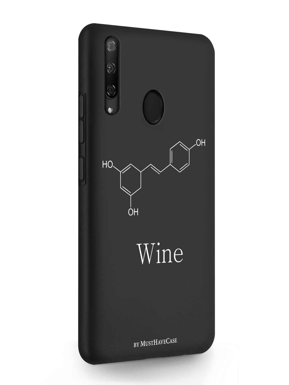 

Чехол MustHaveCase Huawei P Smart Z Молекула вина черный, Черный;белый, Huawei P Smart Z Молекула вина