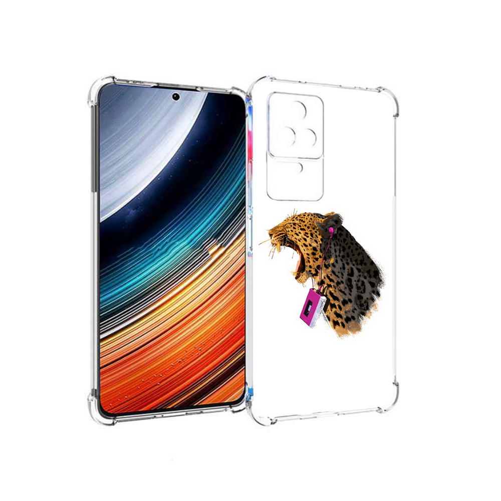 

Чехол MyPads MP3 для Xiaomi Redmi K40S/Poco F4, Прозрачный, Tocco