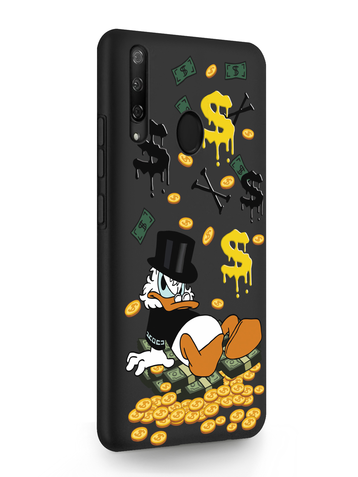 

Чехол MustHaveCase Huawei P Smart Z Богатенькая Утка черный, Черный;желтый, Huawei P Smart Z Богатенькая Утка