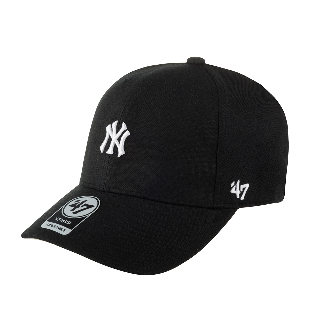 Бейсболка унисекс 47 BRAND B-BRMPS17WBP-BKA New York Yankees MLB черная, one size