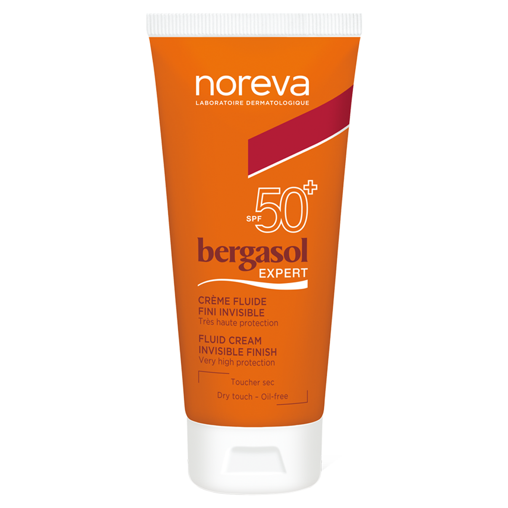 Солнцезащитный флюид-крем для лица Noreva Bergasol Expert SPF50+ 50 мл