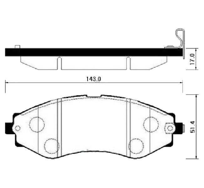 

Колодки тормозные дисковые передн CHEVROLET: EVANDA 05-, TACUMA 00, REZZO 00- DAEWOO: LEG