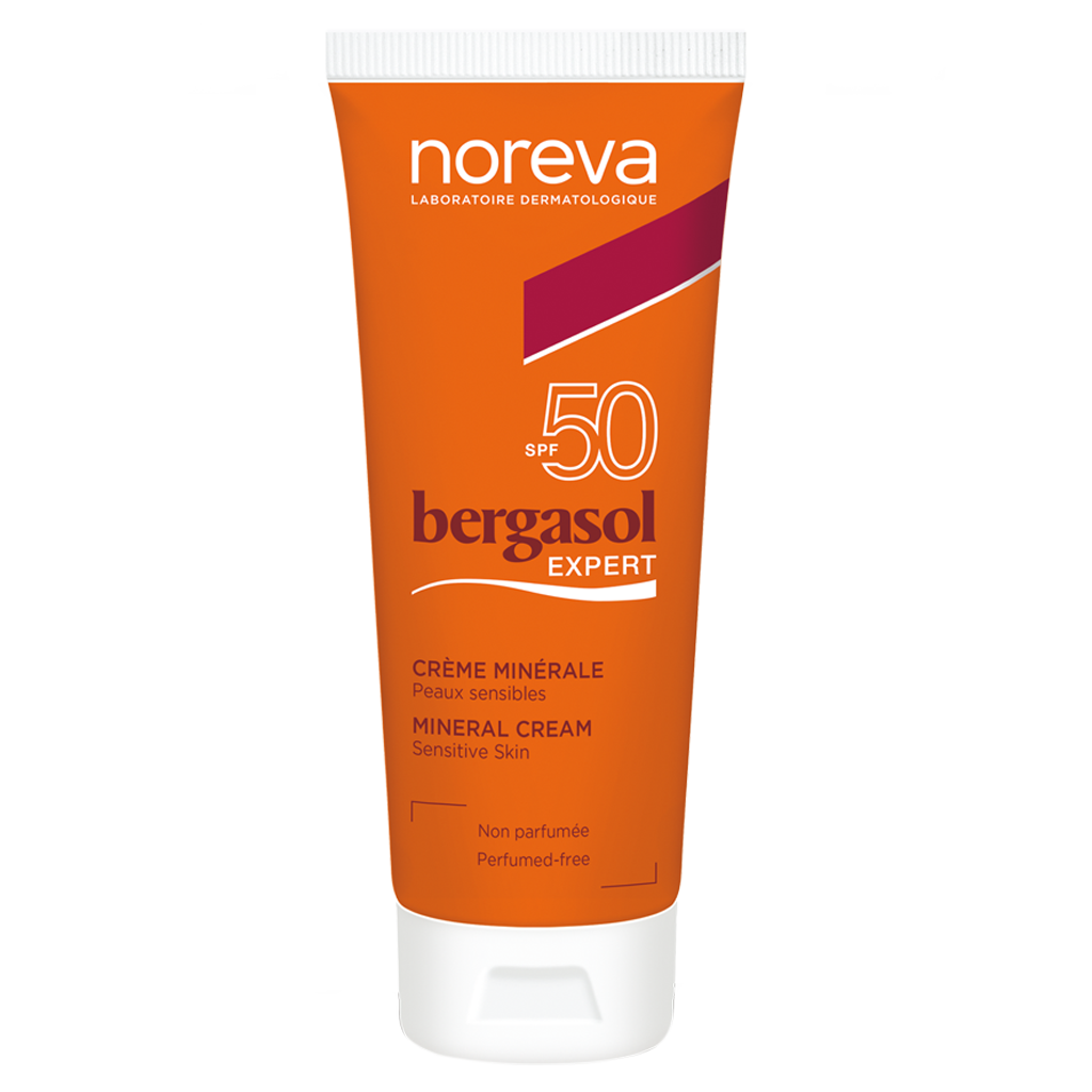 Минеральный крем для лица Noreva Bergasol Expert SPF50 40 мл