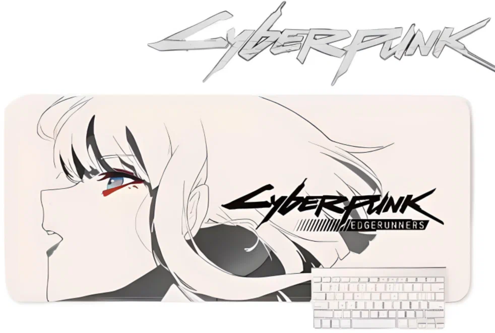

Игровой коврик для мыши и клавиатуры NoBrand Cyber-01 (CR-1), Разноцветный, Cyber-01