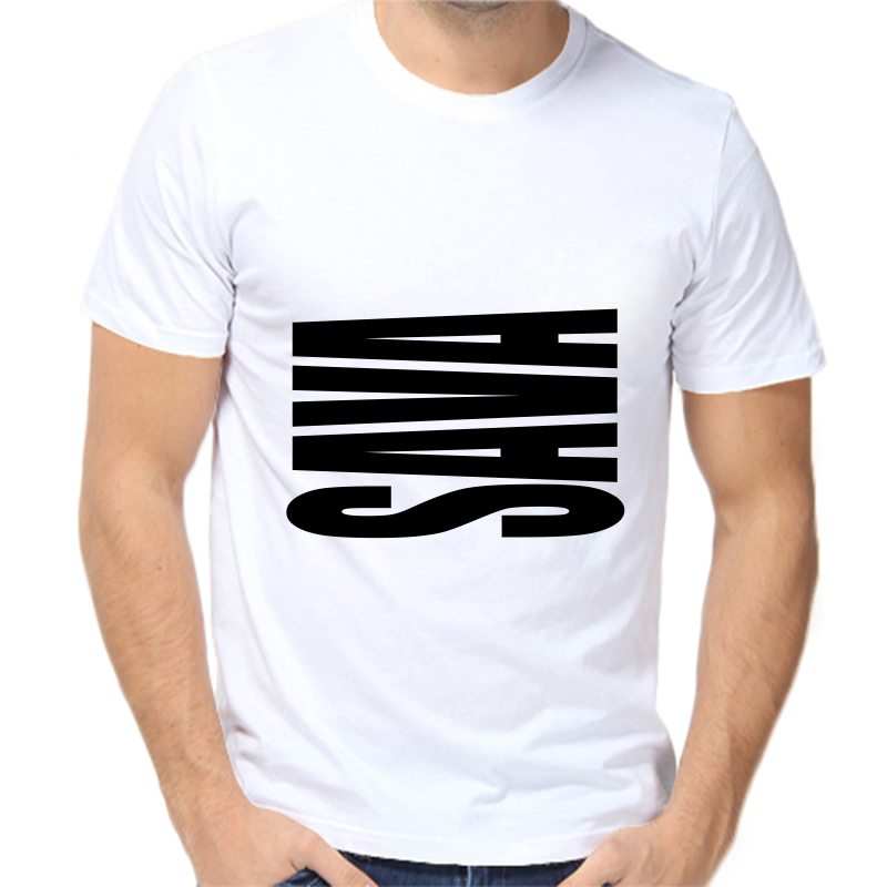 

Футболка мужская белая 56 р-р сава, Белый, fm_sava