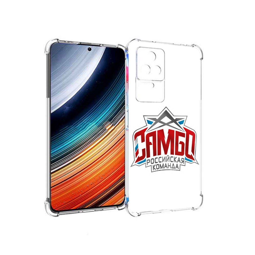 

Чехол MyPads Самбо для Xiaomi Redmi K40S/Poco F4, Прозрачный, Tocco