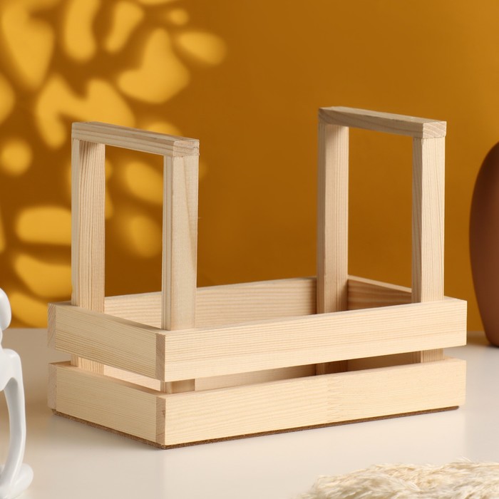 

Балконный ящик Дарим Красиво двуреечное с ручками Р00015961 2 л натуральный, Бежевый, Двуреечное с ручками