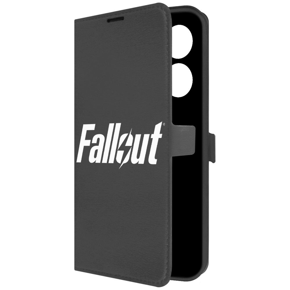 

Чехол-книжка Krutoff Eco Book для Tecno Camon 20 Pro 5G Fallout черный