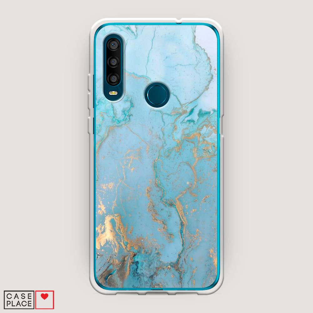 

Чехол Awog на Alcatel 1SE (2020) / Алкатель 1SE (2020) "Голубой мрамор рисунок", Разноцветный, 171250-3