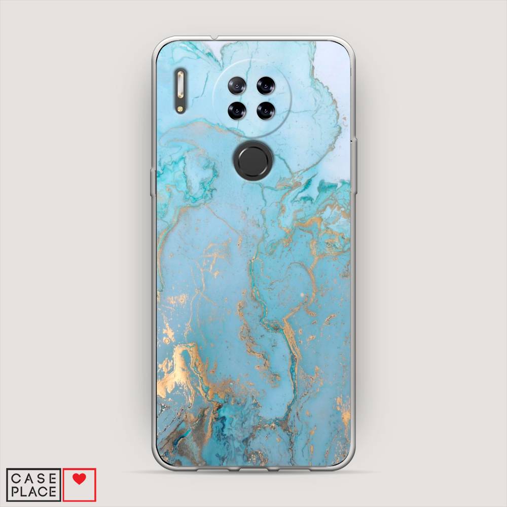 

Чехол Awog на Blackview A80 "Голубой мрамор рисунок", Разноцветный, 280150-3