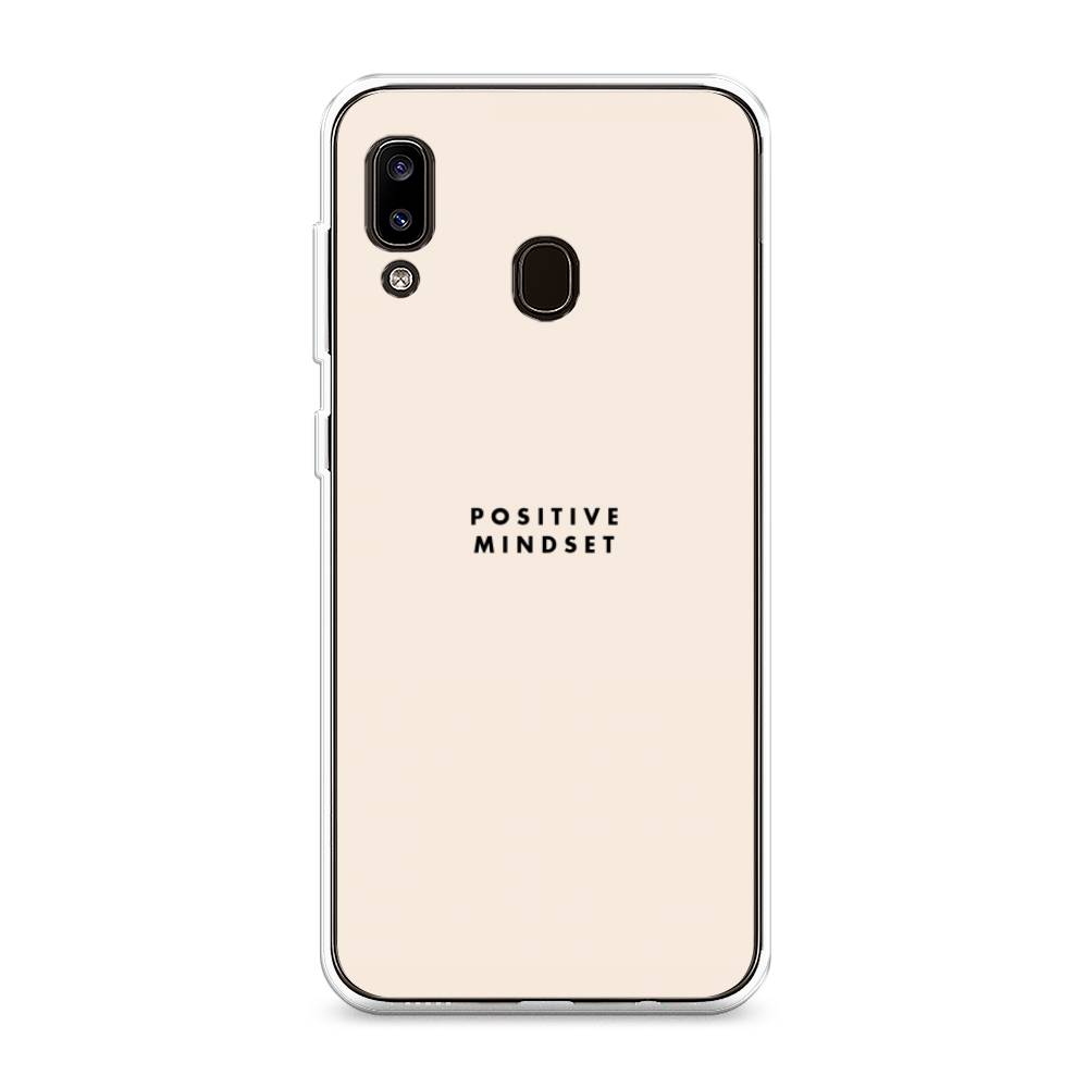 

Силиконовый чехол "Позитивное мышление" на Samsung Galaxy A20, 27650-7