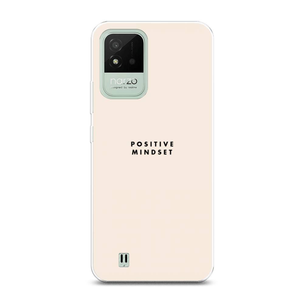 

Силиконовый чехол "Позитивное мышление" на Realme Narzo 50i, 2510050-7